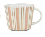 Chalk Two Stripe Mugs