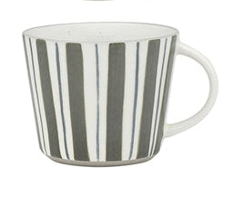 Chalk Two Stripe Mugs