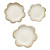 Cecile Set of 3 Flower Plates