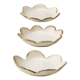 Cecile Set of 3 Flower Plates