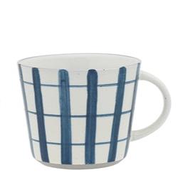 Chalk and Blue Mugs