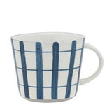 Chalk and Blue Mugs