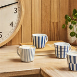 Chalk and Blue Mugs