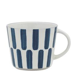 Chalk and Blue Mugs