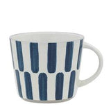 Chalk and Blue Mugs