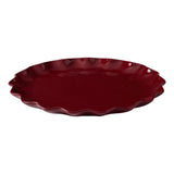 Ruffle Round Platter 32cm - Elderberry