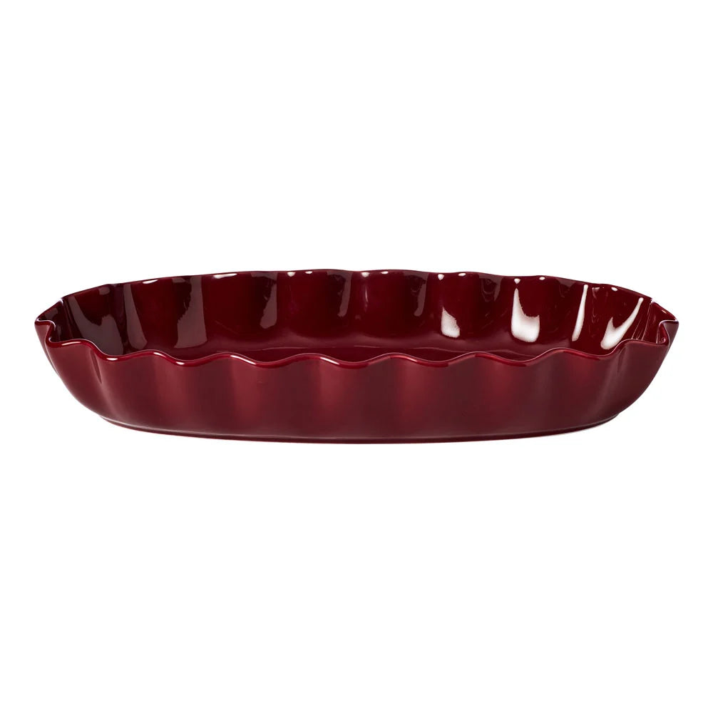 Ruffle Oval Serving Platter 40cm - Elderberry