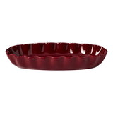 Ruffle Oval Serving Platter 40cm - Elderberry