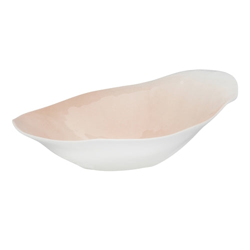 Oyster Serving Bowl Pink Salt 22cm