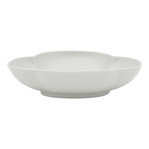 Bloom Set of 2 Oval Dip Bowls Birch & Pink Salt