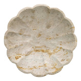Artifact Capri Beige Marble Scallop Bowl