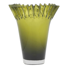 Load image into Gallery viewer, Tousle Fluted Vase 29cm Meadow
