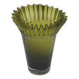 Tousle Fluted Vase 29cm Meadow