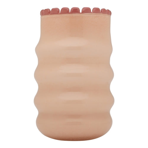Tousle Frill Vase 33cm Dawn