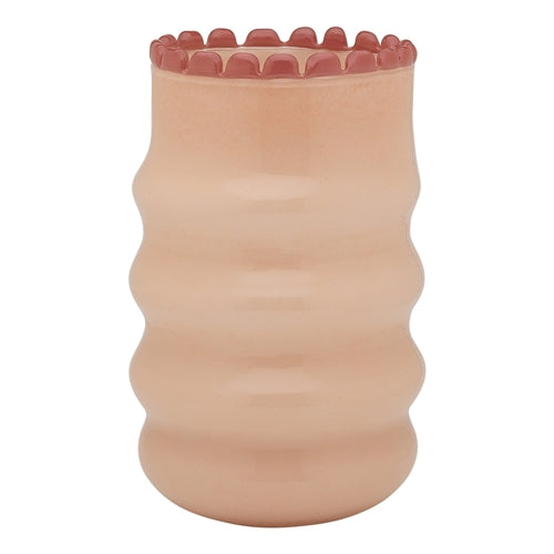 Tousle Frill Vase 33cm Dawn