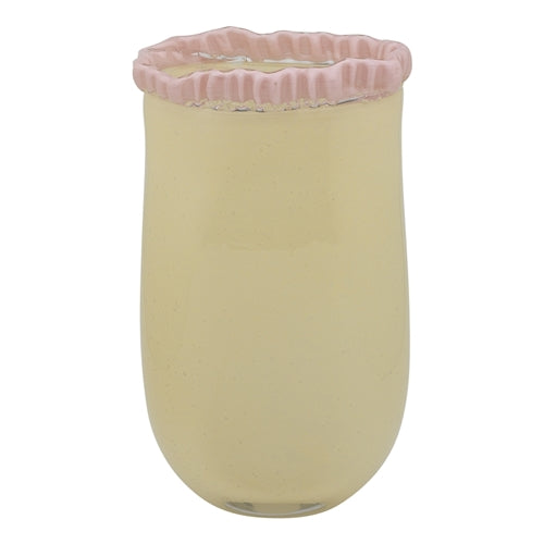 Tousle Picket Vase 28cm Citrus