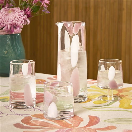 Camille Set of 4 Goblets Blush
