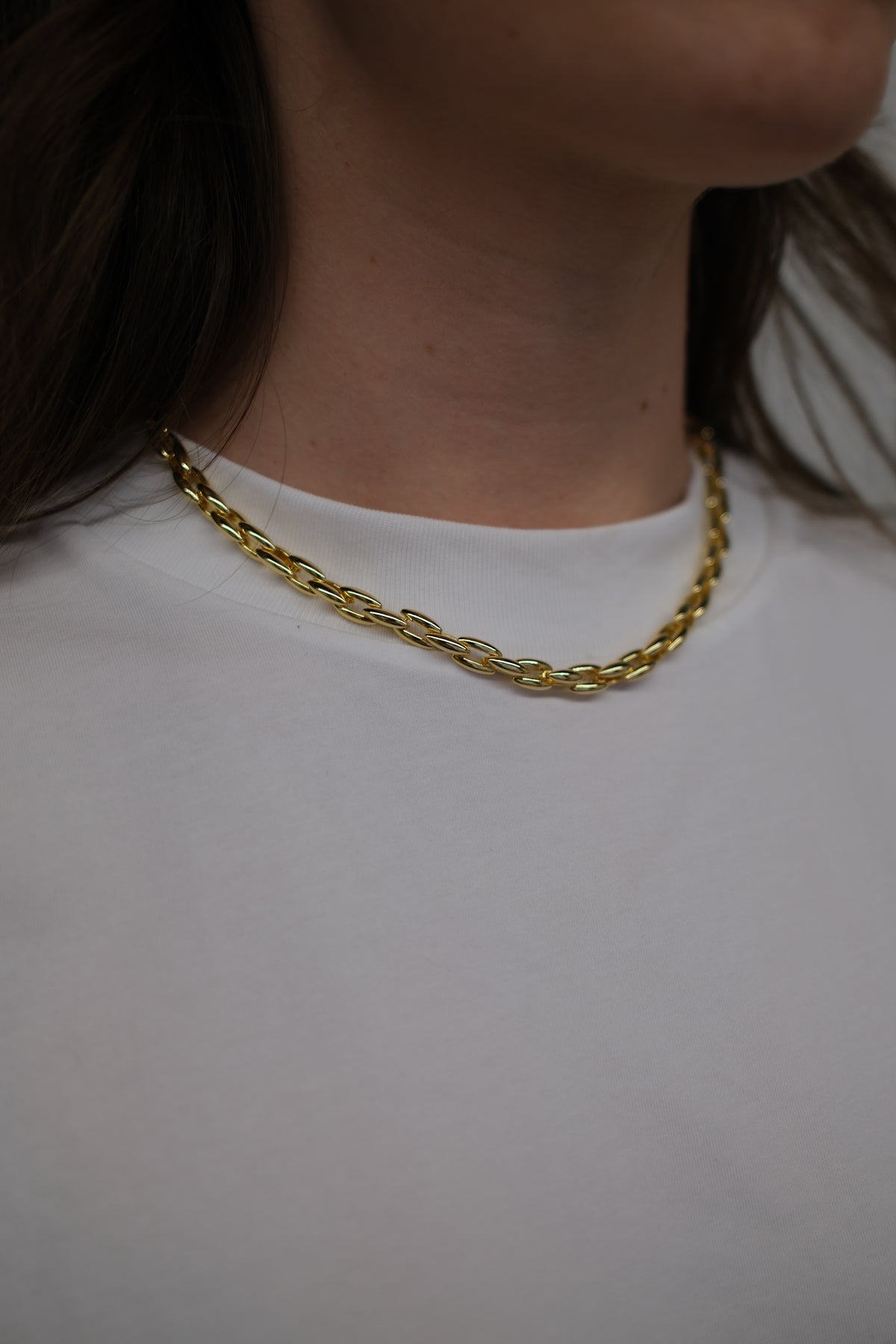 Sarah Fine Necklace - Gold