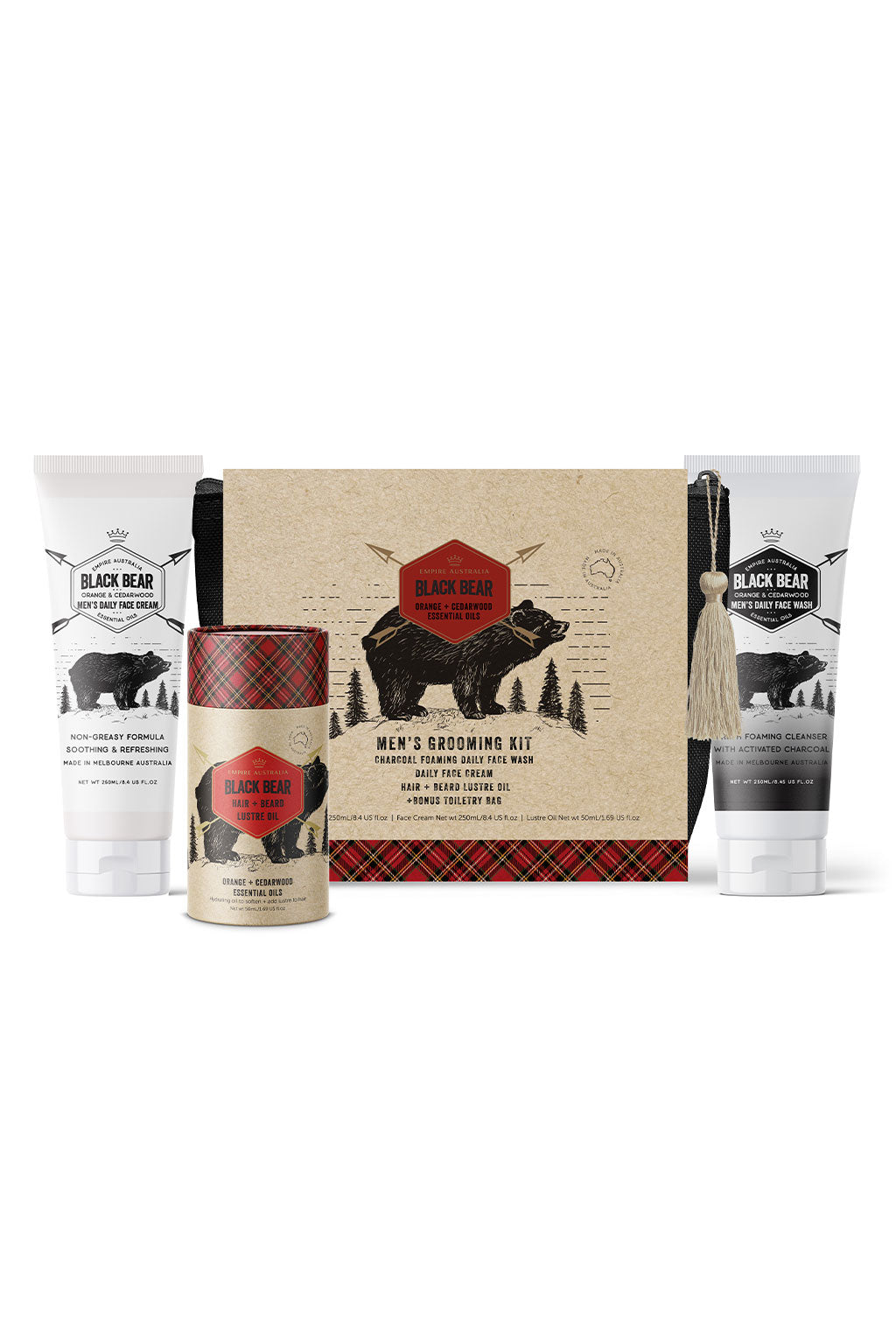 Black Bear Men’s Orange & Cedarwood