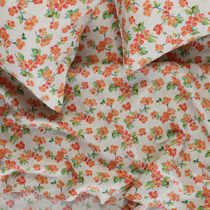 Elma Floral Fitted Sheet