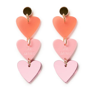 Be Mine Heart Dangles