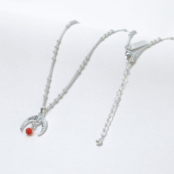 Evening Star Necklace in Silver