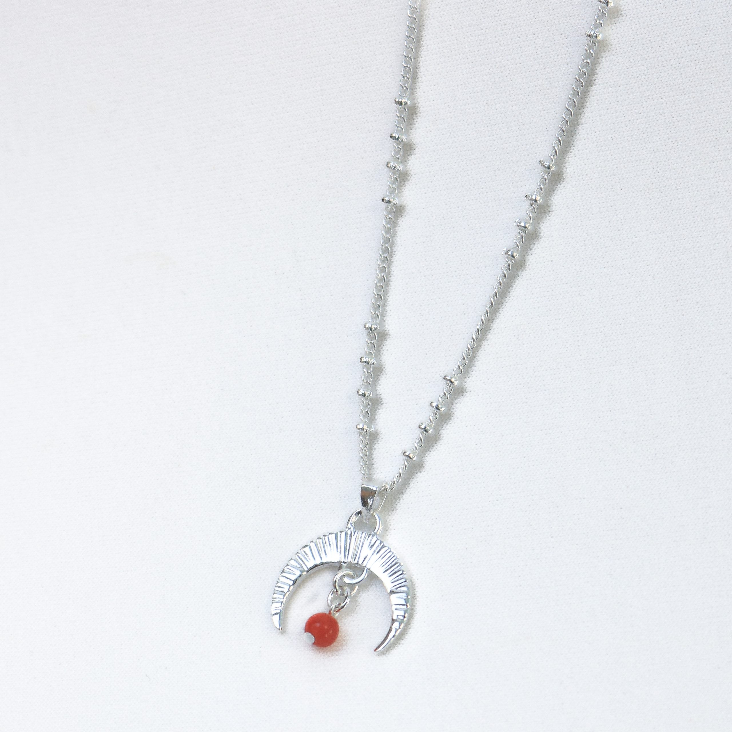 Evening Star Necklace in Silver