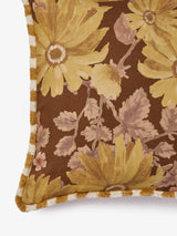 Marigold Mustard Linen Cushion