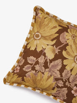 Marigold Mustard Linen Cushion