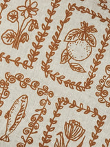 Petra Hazelnut Linen Cushion