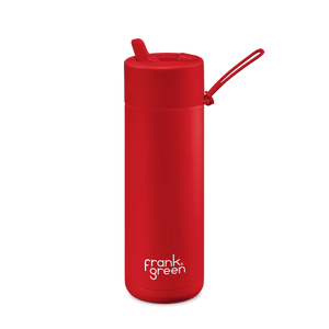 Limited Edition Ceramic Reusable Bottle - 20oz Atomic Red