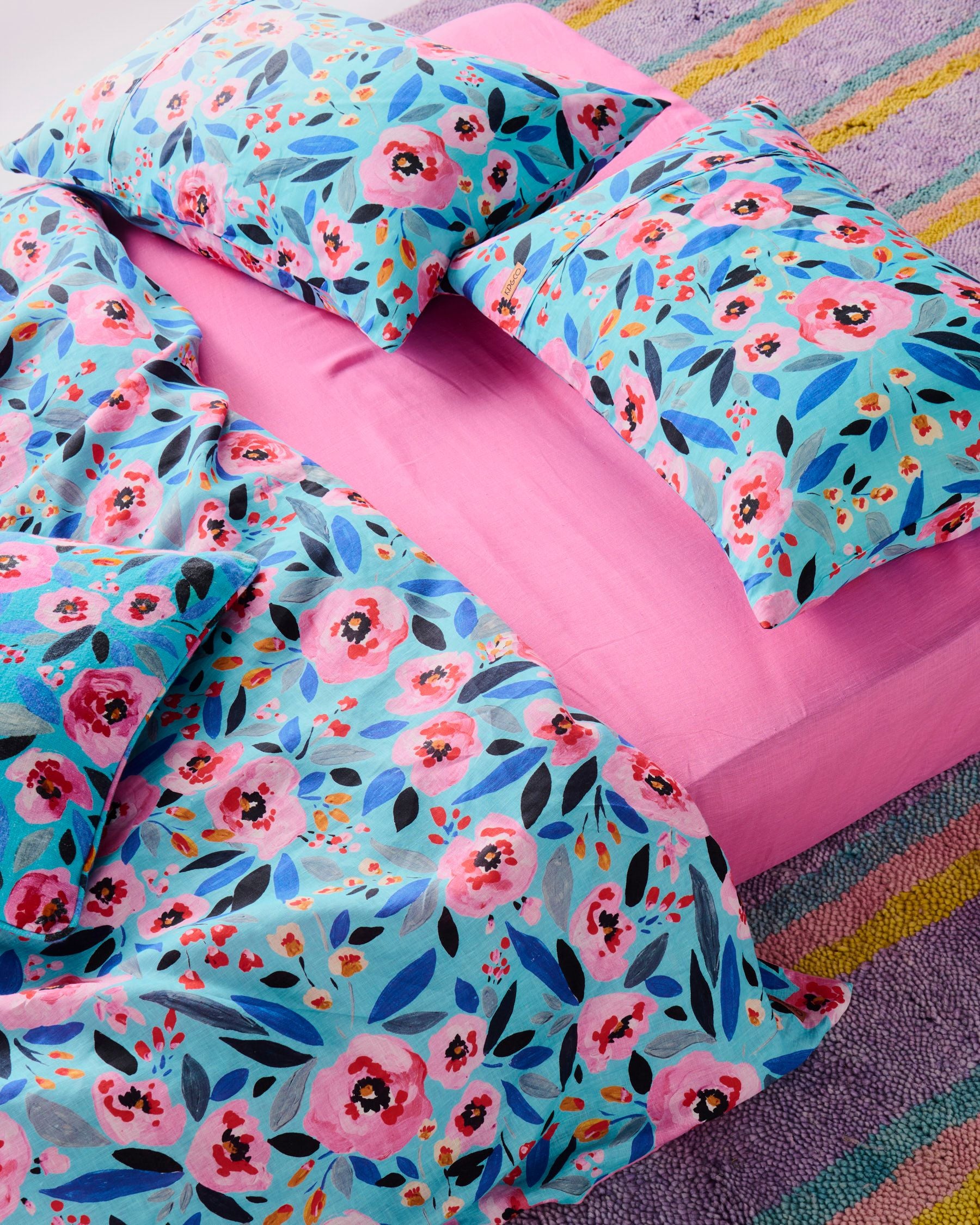 Morning Harvest Linen Quilt Cover