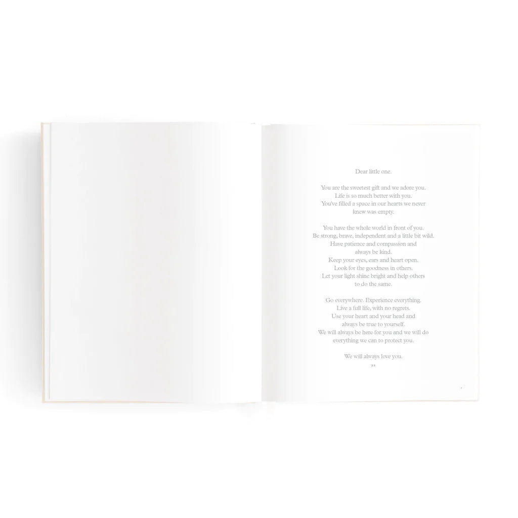 Mini Baby Book Oatmeal