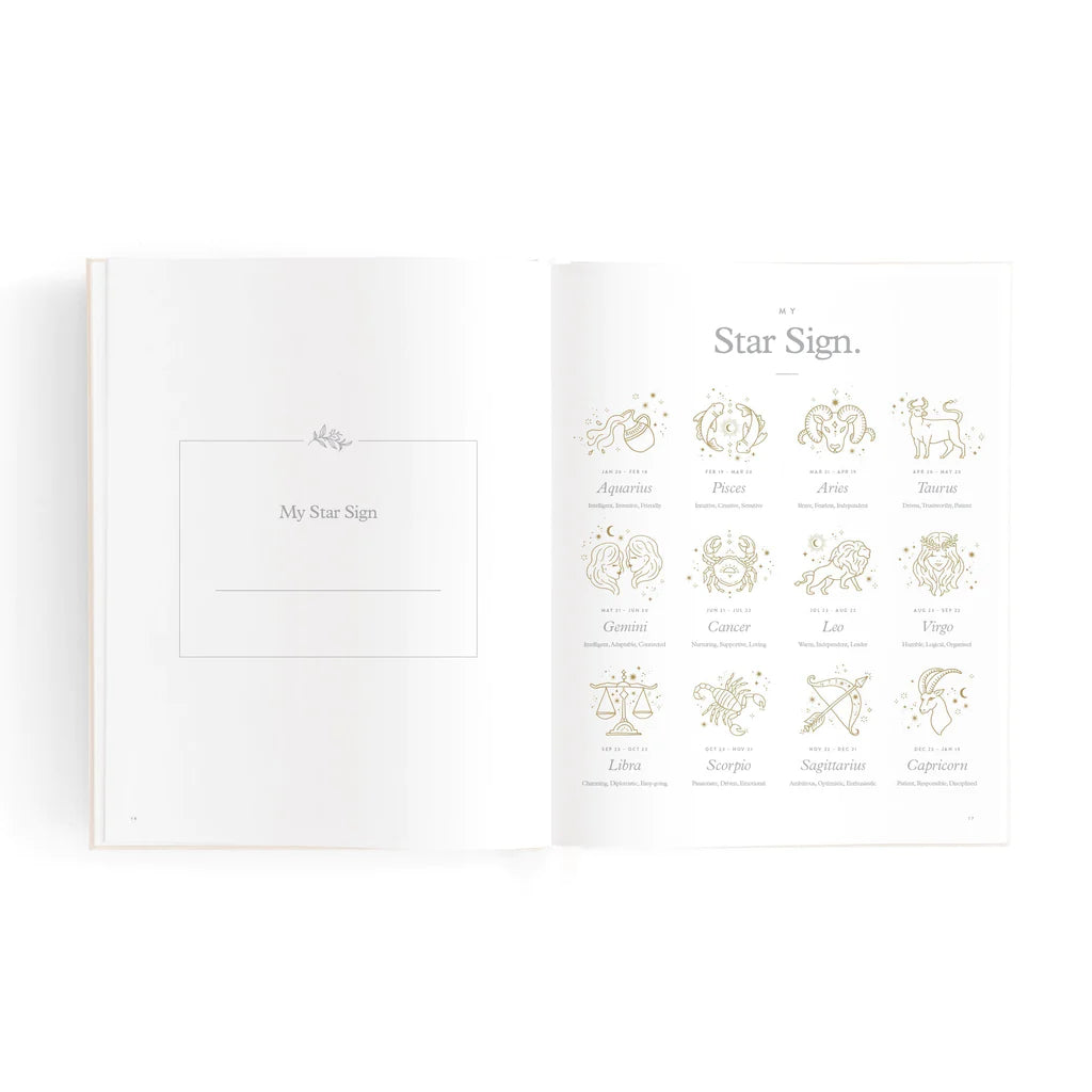 Mini Baby Book Oatmeal