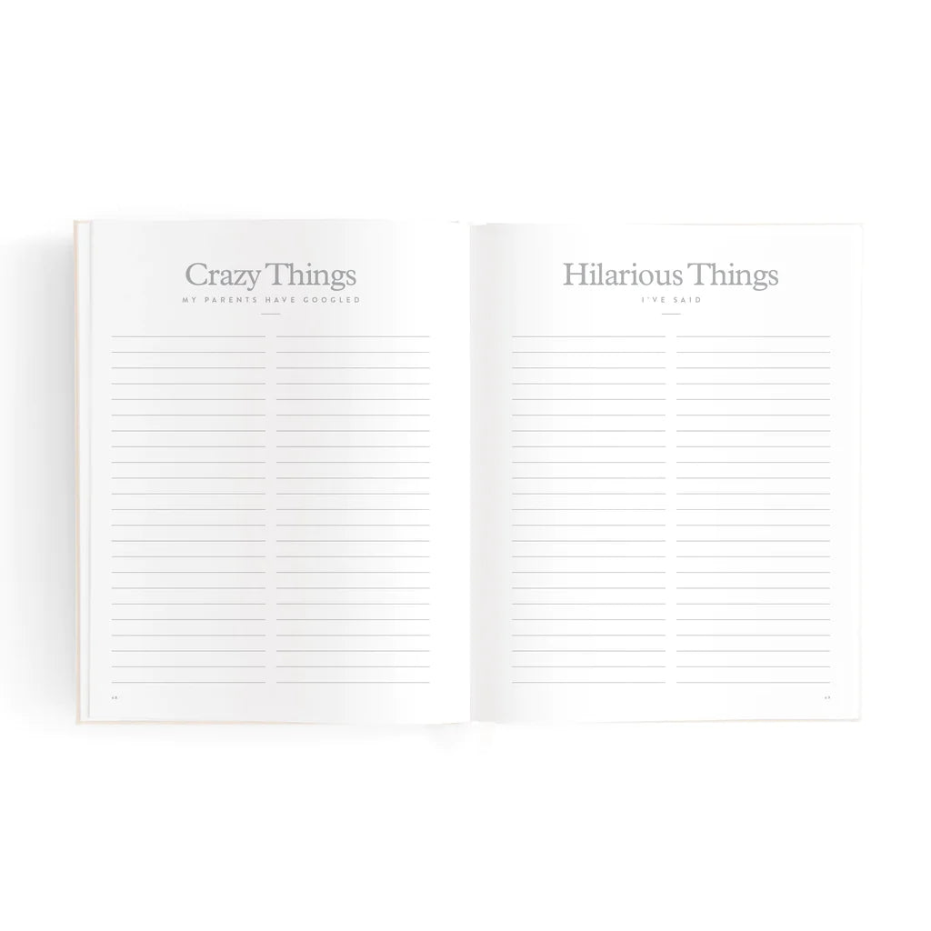 Mini Baby Book Oatmeal