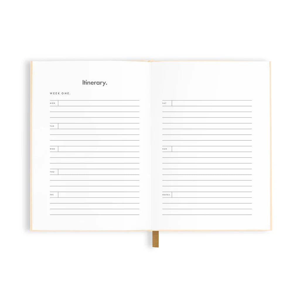 The Traveller Mini Travel Diary - Tiny Palms