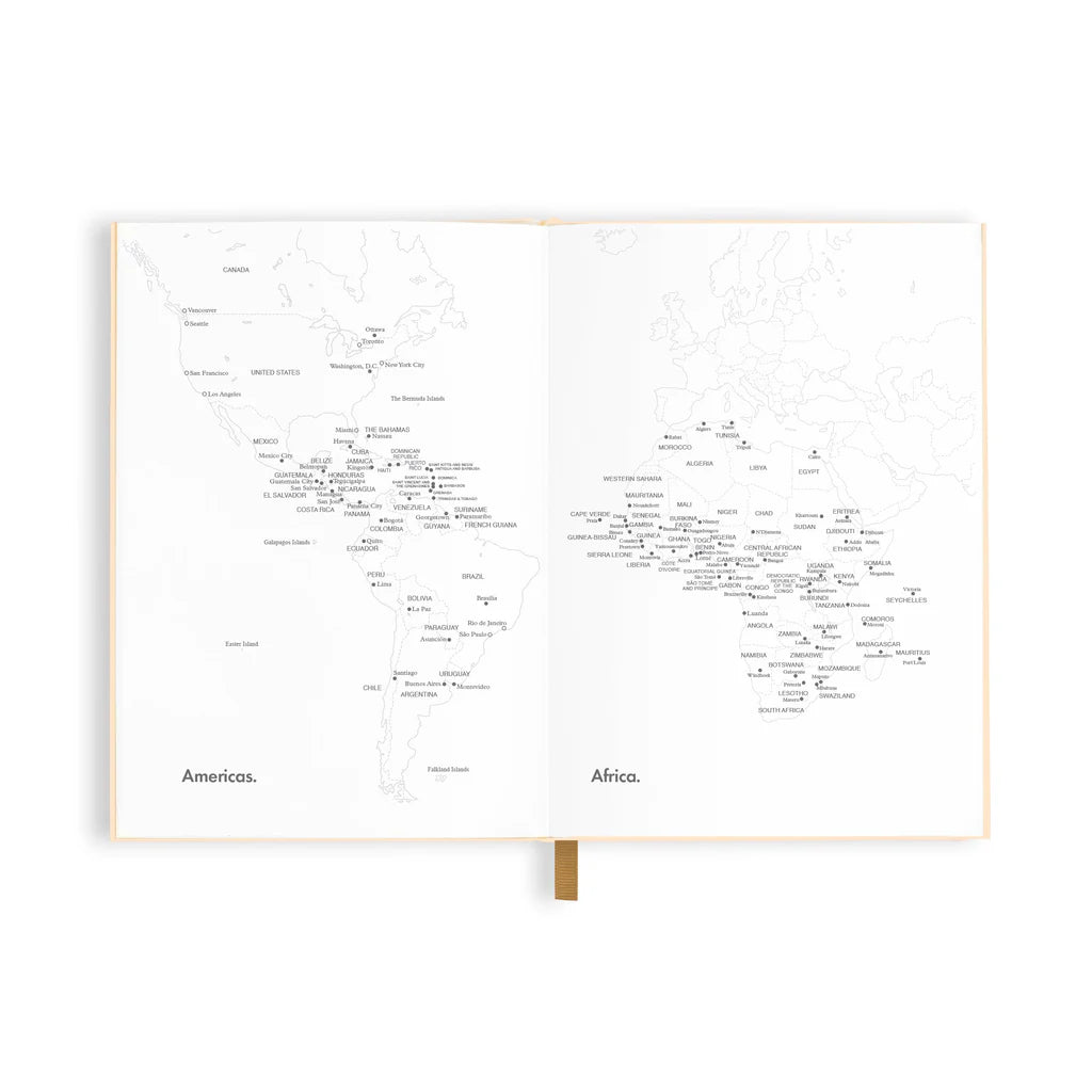 The Traveller Mini Travel Diary - Tiny Palms