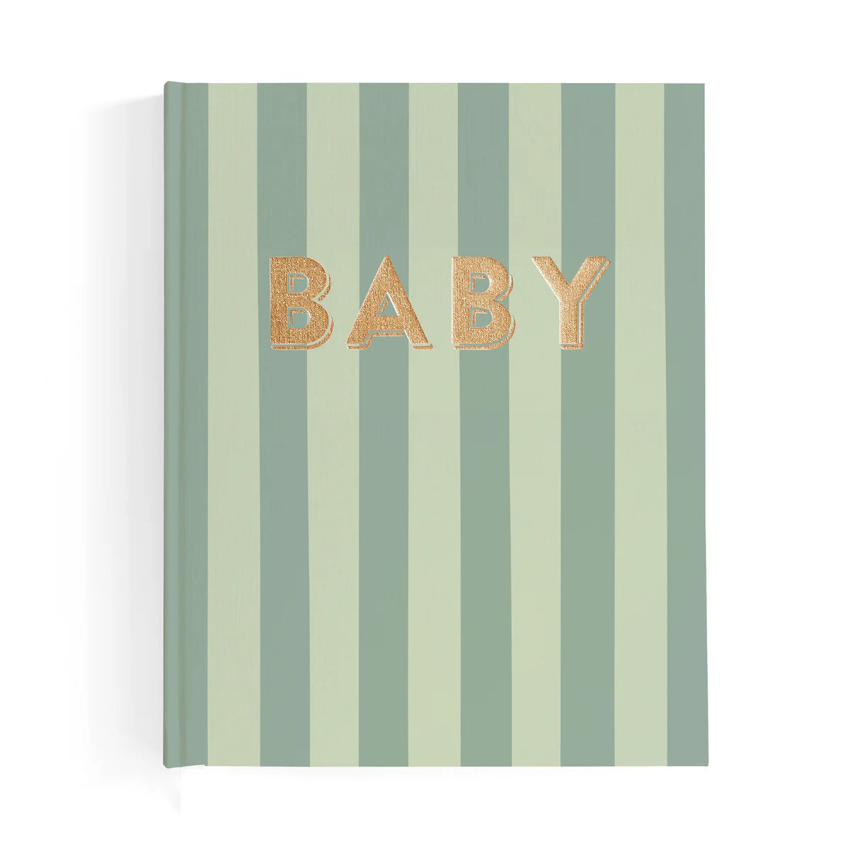 Baby Book Sage Stripe