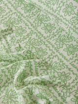 Daisy Sage Flat Sheet