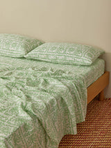 Daisy Sage Flat Sheet