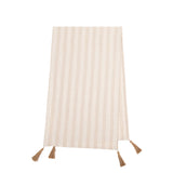 Table Runner with Tassles Stripe