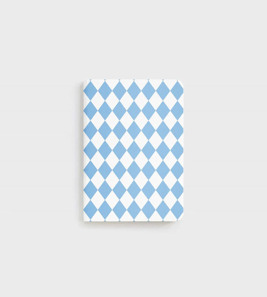 Blue Diamonds Pocket Notebook