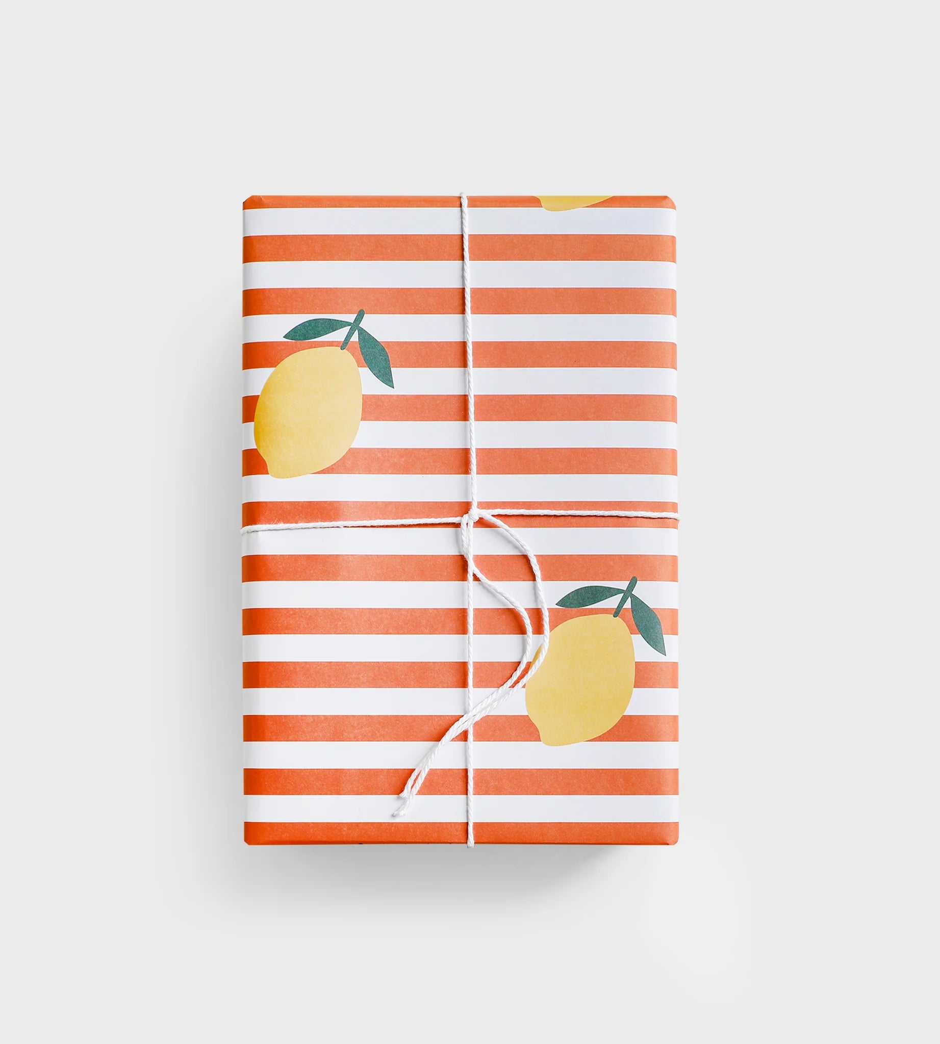 Wrapping Paper Lemon Stripe