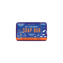 Load image into Gallery viewer, The Fisherman&#39;s Soap Bar Mandarin Spice
