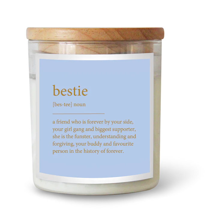 FOIL Dictionary Meaning Bestie Candle