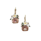 Crystal Earring Pink