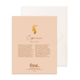 Capricorn Greeting Card