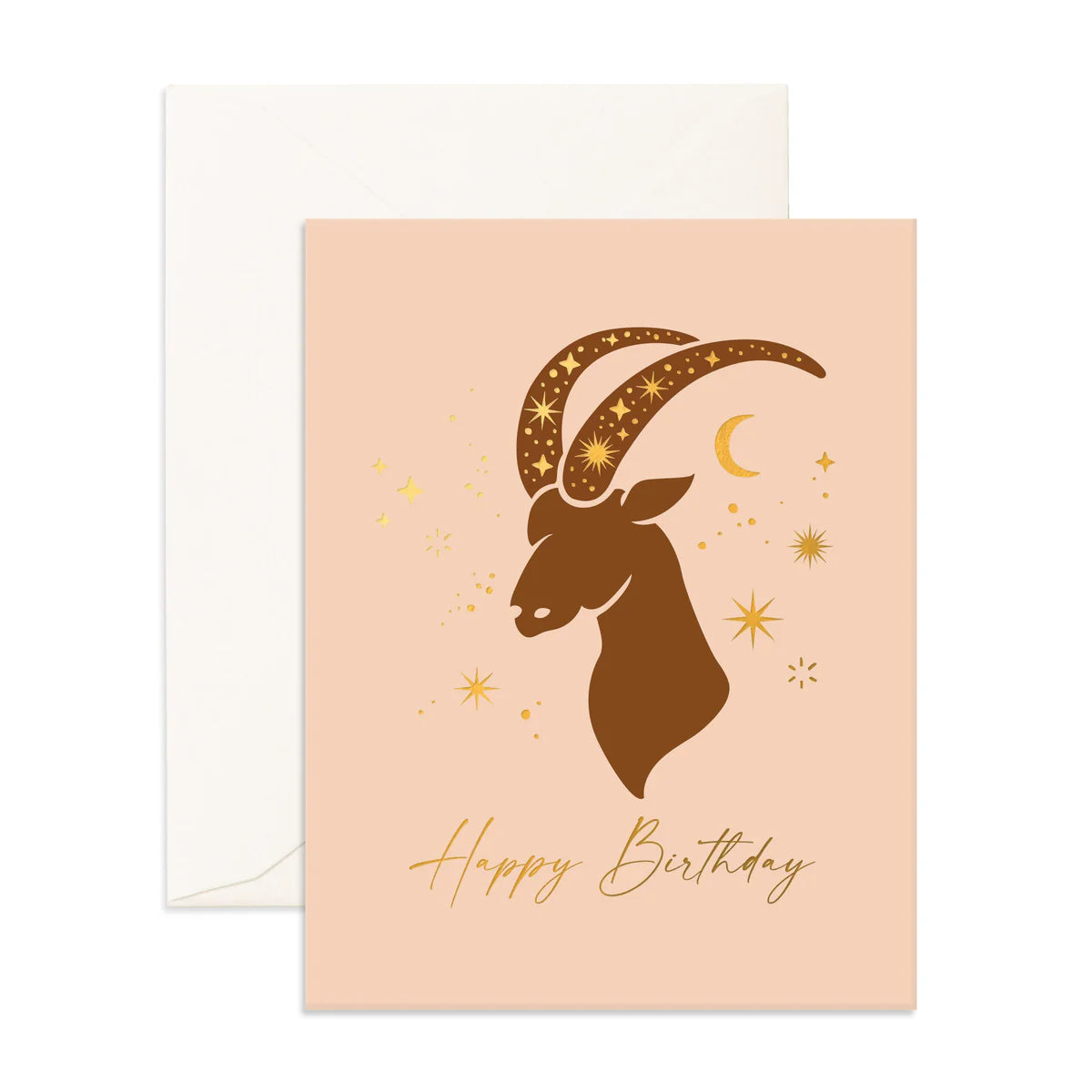 Capricorn Greeting Card
