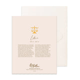 Libra Greeting Card