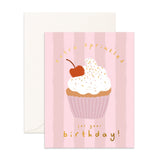 Extra Sprinkles Cupcake Greeting Card